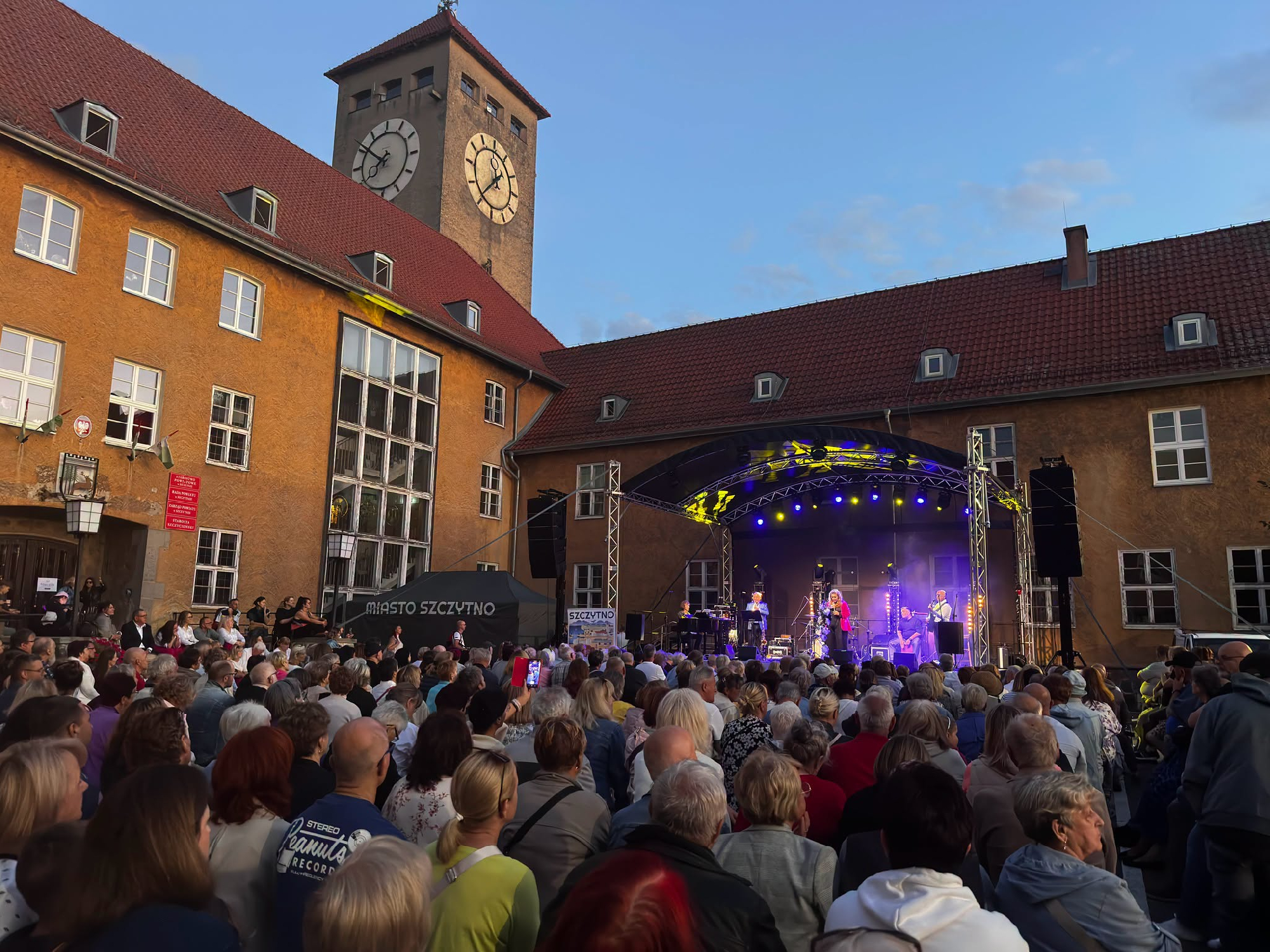 koncert publicznosć scena artyści 