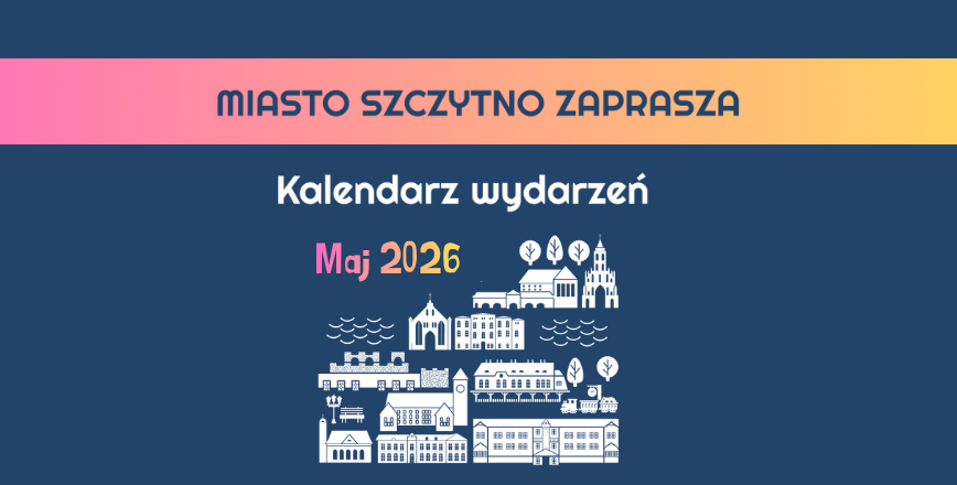 grafika Kalendarz wydarzeń maj 2026
